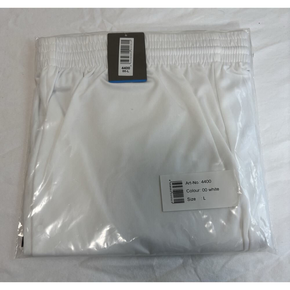 Jako Mens Soccer Shorts White Gorpcore Blokecore Athletic Training Sports Size L - Picture 5 of 8